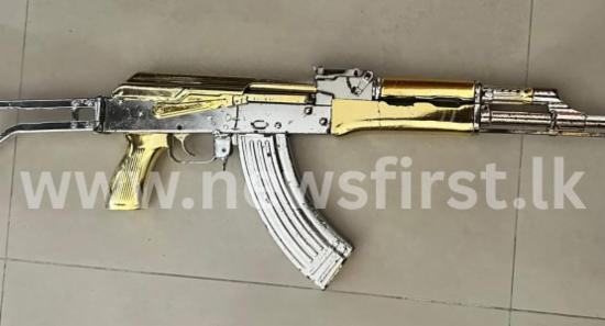 Two Women in Custody Over Gold-Plated T56 Rifle